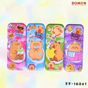 กล่องดินสอเหล็ก 2 ชั้น คละลาย