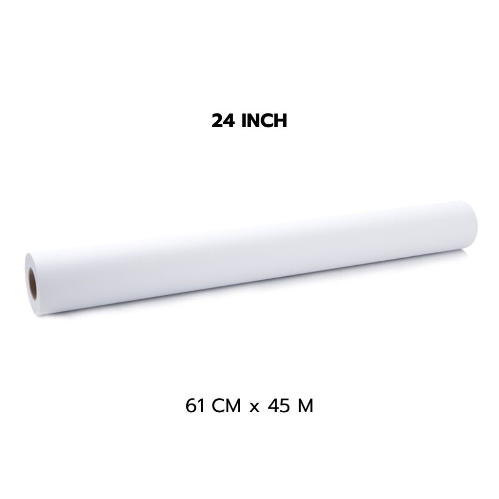กระดาษไซส์ม้วน INKJET MATT PAPER 90 GSM.     Y-HER90145
