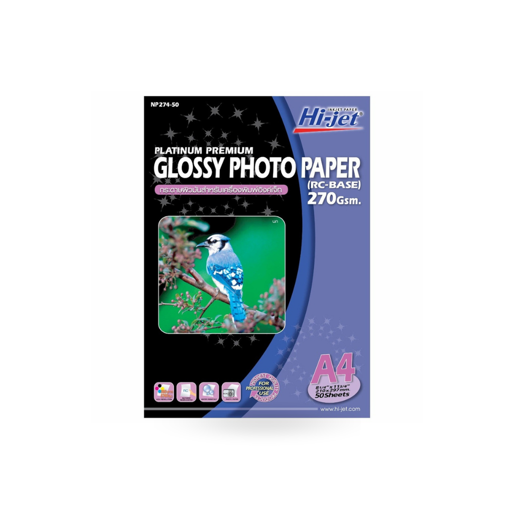 NP274-50 PLATINUM PHOTO 270 GSM. A4/50