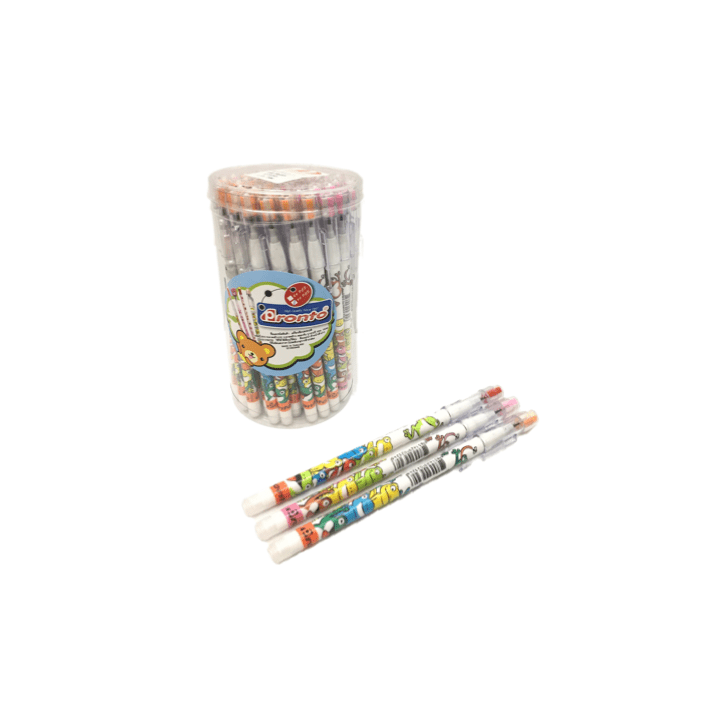 ดินสอต่อไส้ HB มียางลบ (ERC RM - 11 P) การ์ตูน
