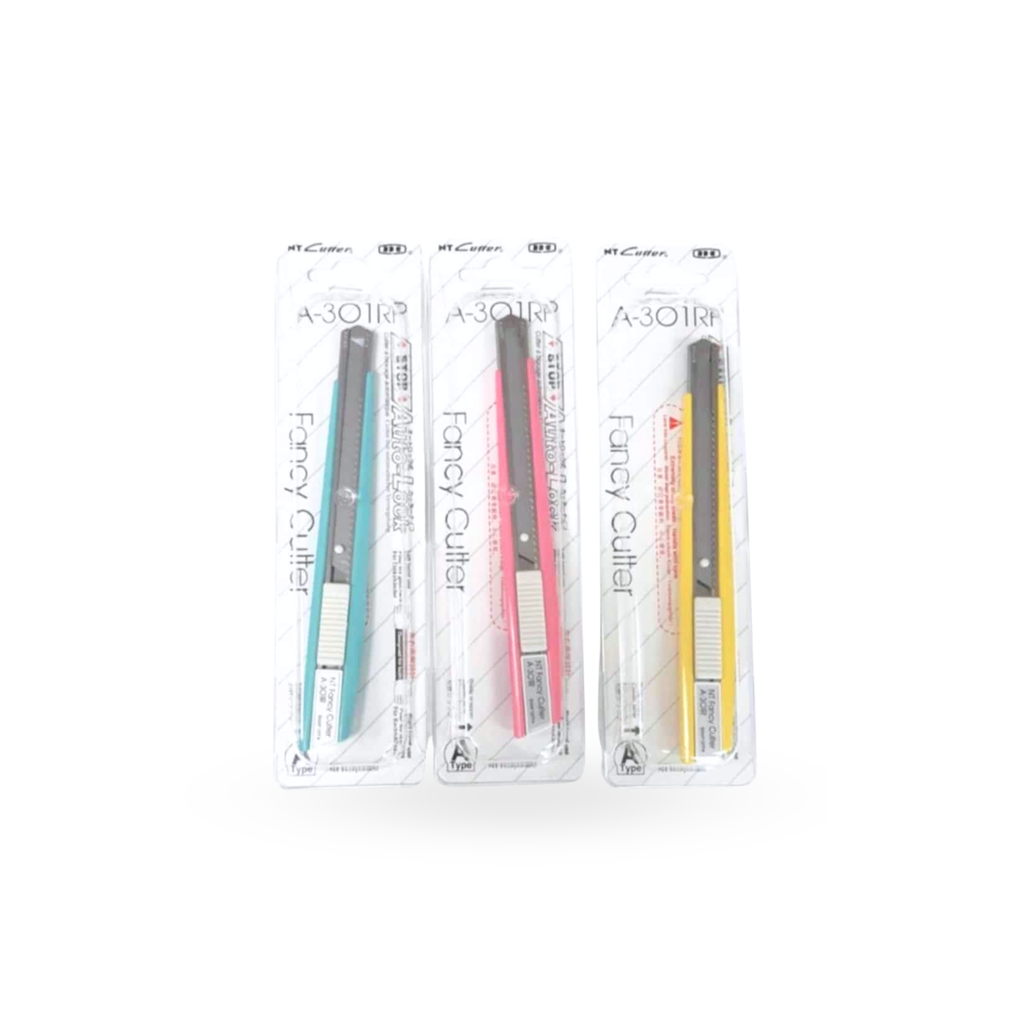 คัตเตอร์ด้ามทึบ "AUTO LOCK" A-301 RP NT
