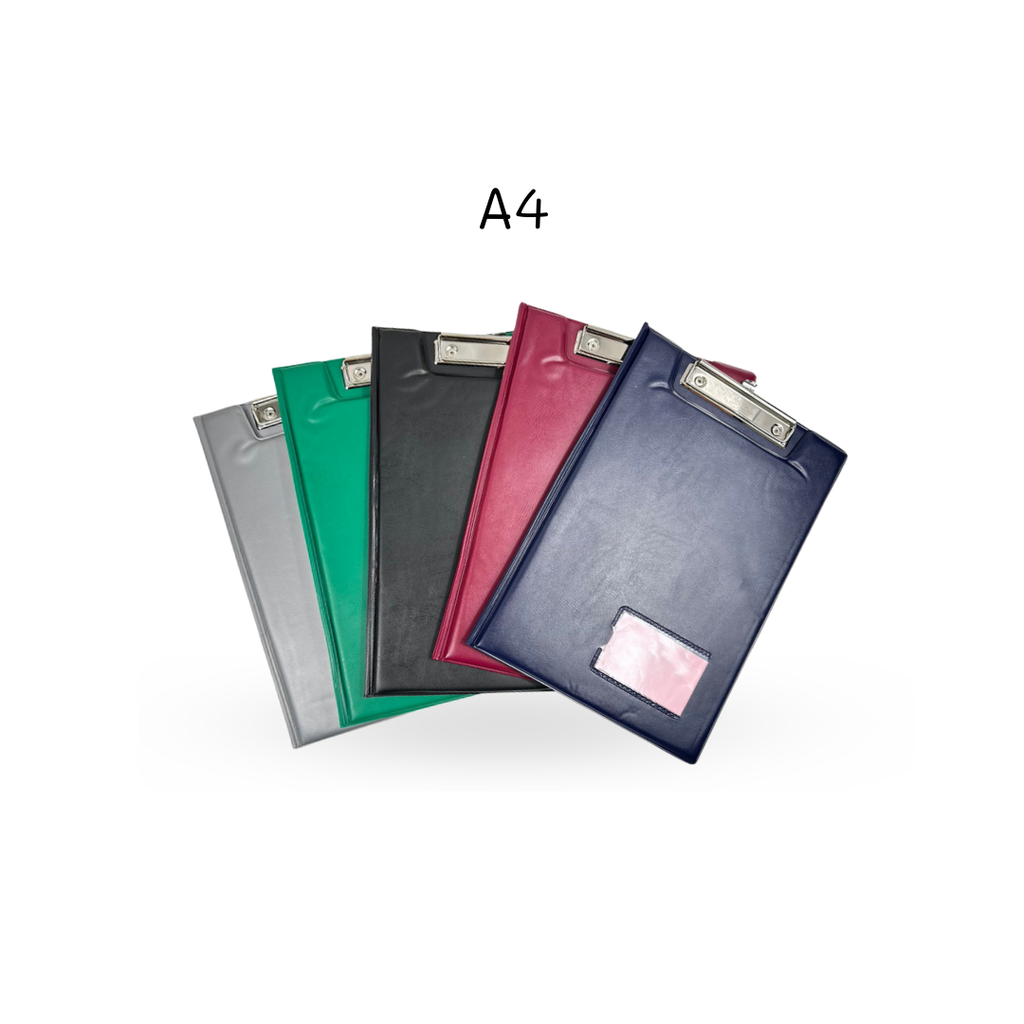 แฟ้มคลิปบอร์ดปกหนัง A4 No. D4