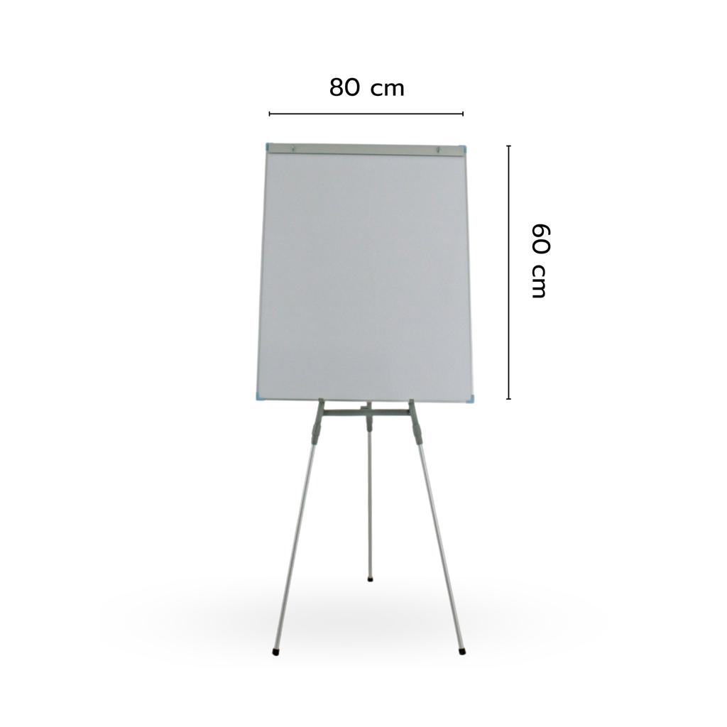 DB 003 กระดาน FILP CHART ขาอลูมิเนียมพับเก็บได้ ขนาด 60x80 ซม.