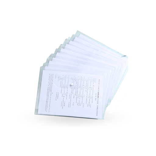 [FF-187] แฟ้ม 1 กระดุม A4 ไม่มีลาย แบบบางเฉียบ (FF-187)