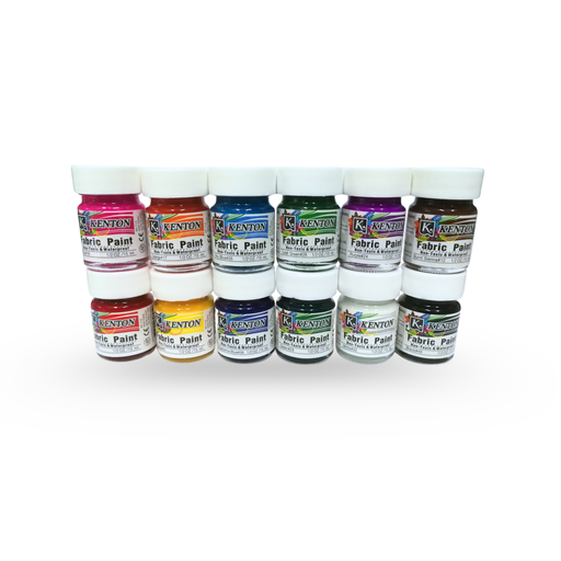 [KT-011] สีเขียนผ้า 15 มล. (1/2ออนซ์) เคนตั้น