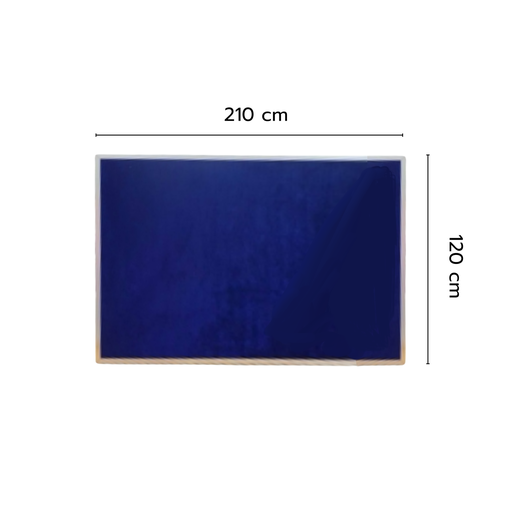 [KW-127] บอร์ด ชนิดแขวนผนัง ชานอ้อยบุกำมะหยี่ 120*210 cm