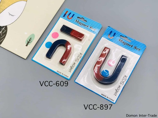 [VCC-609] แม่เหล็กแผงชุด 2 ชิ้น เกือกม้า+แท่ง