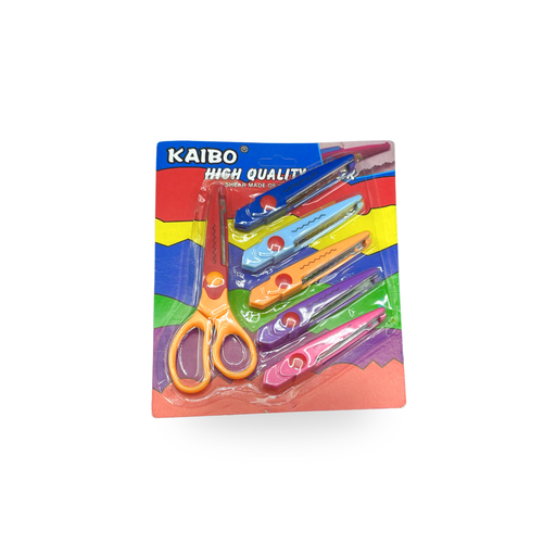 [VCC-652] กรรไกรซิกแซก 6.5" 6หัว #KB6009-6