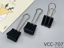 [VCC-707] คลิปหนีบเหล็ก สีดำ(ใหญ่) / 6cm.x20cm.