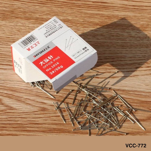 [VCC-772] เข็มหมุดปักกระทง สีเงิน