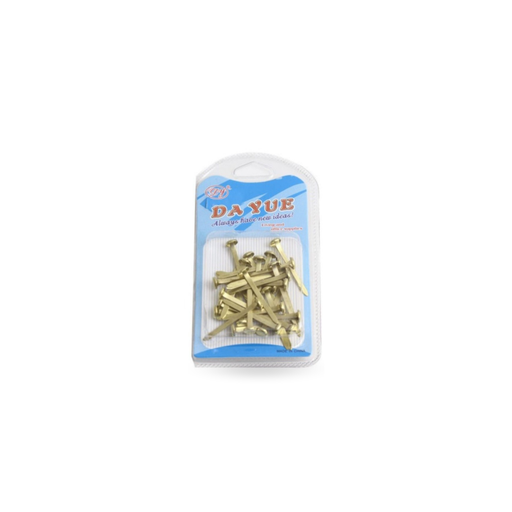 [VCC-773] เป็กทองเหลือง 2ขา 4cm. (1x30)