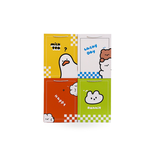 [LS-143] ถุงกระดาษ size M (24.5*9.5*19.5cm.)