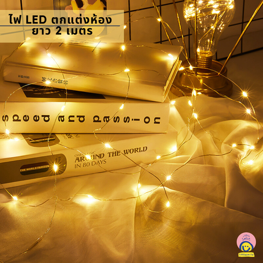 ไฟ LED ตกแต่งห้อง 2 เมตร  (ขต 24)