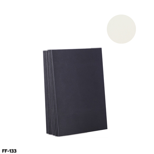 [FF-133] สมุด ปกดำ ไม่มีเส้น A5 40 แผ่น 