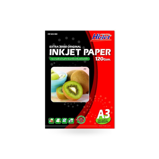 [PW-006] HE123-100 PLATINUM MATT 120 GSM. A3/100