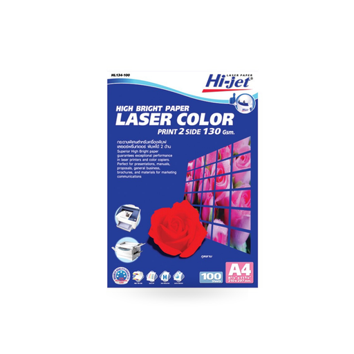 [PW-135] HL134-100 COLOR LASER MATT 130 GSM. A4/100