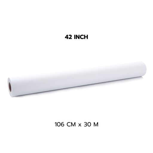 [PW-381] กระดาษไซส์ม้วน INKJET MATT PAPER 120 GSM.    Y-HER12330