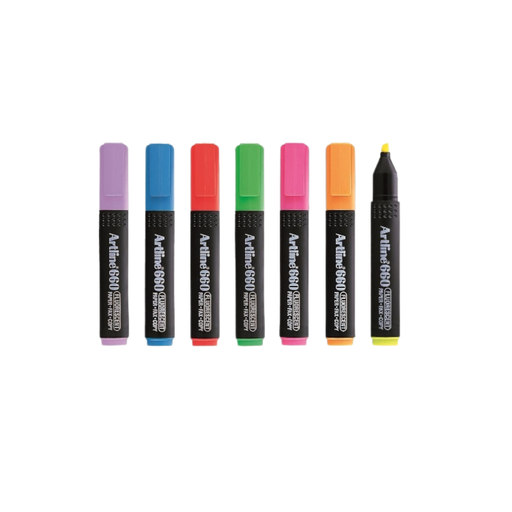 [AK-028] ปากกาเน้นข้อความ ด้ามแบน EK-660