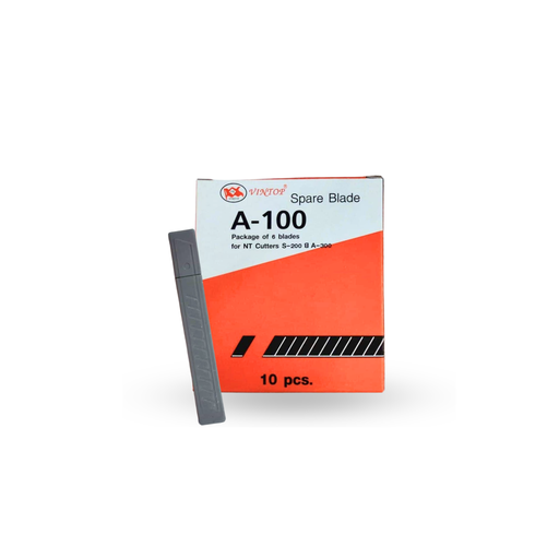 [CE-019] ใบมีดเล็ก A-100 กล่องพลาสติก VINTOP