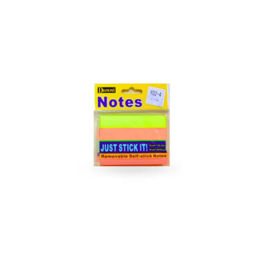 [ET-549] กระดาษโน๊ตหัวกาว 4 สี ( A02 ) 3"x2"