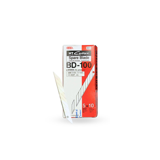 [ET-106] ใบมีดคัตเตอร์ ใบเล็ก BD-100 NT ( 1x50 )