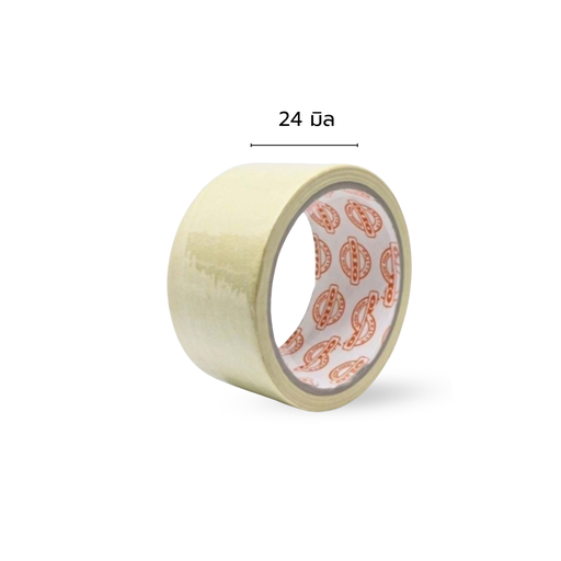 [GA-007] เทปกาวย่น ขนาด 24mm.*20Y(M24)/(1x6)