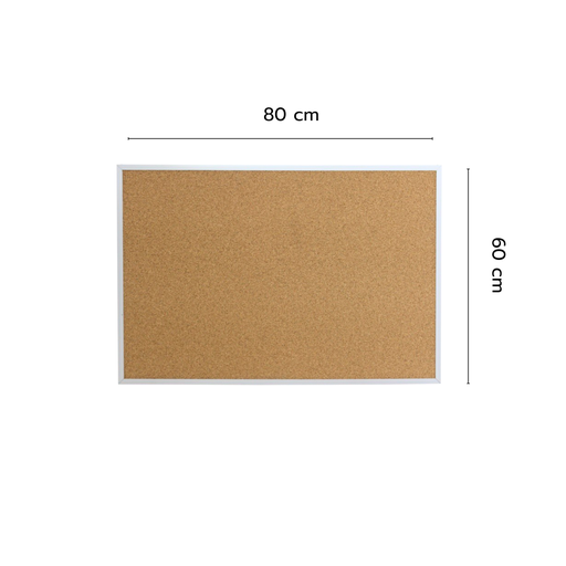 [KW-019] บอร์ด ชนิดแขวนผนัง บุไม้ก๊อก 60x80