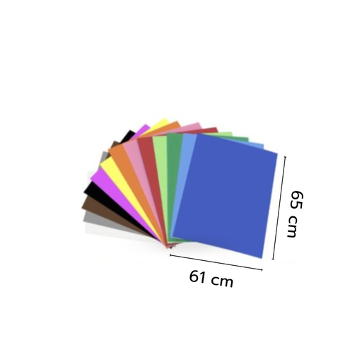 แผ่นพลาสติกลูกฟูกขนาด 65x61cm หนา 3 มิล (1x50)